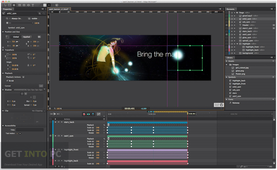 adobe animate cc 2018 for mac 动画制作软件
